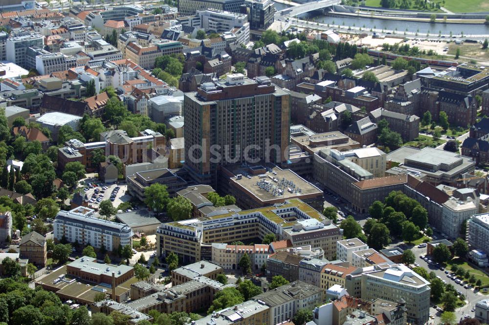 Luftbild Berlin - Hauptgelände der Berliner Charite