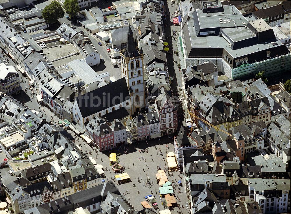 Luftbild Trier - Hauptmarkt von Trier