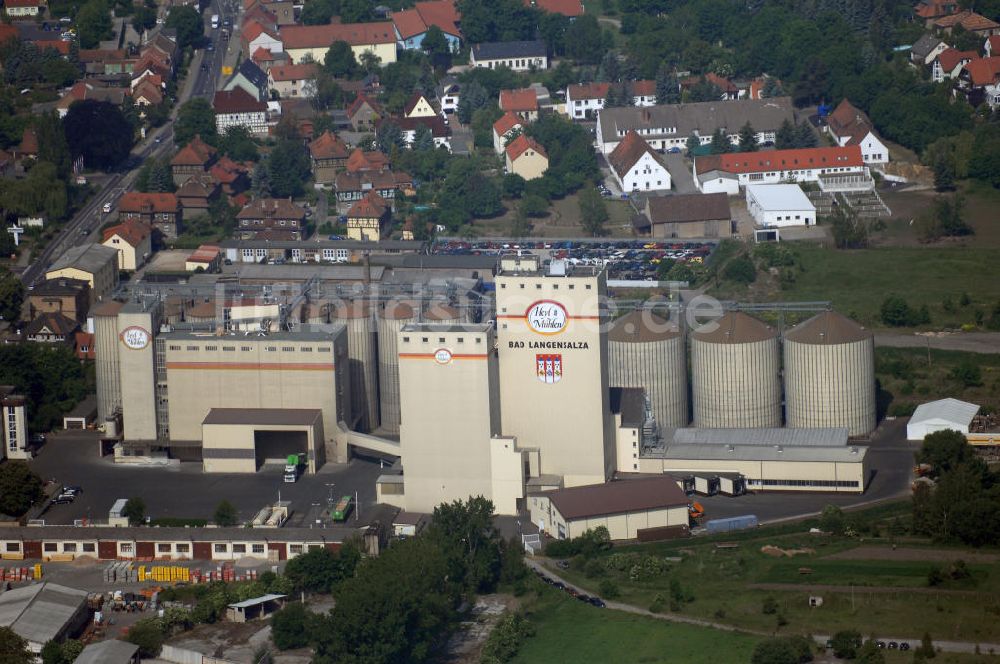 Luftbild Bad Langensalza - Hauptsitz der Heyl GmbH & Co. KG in Bad Langensalza