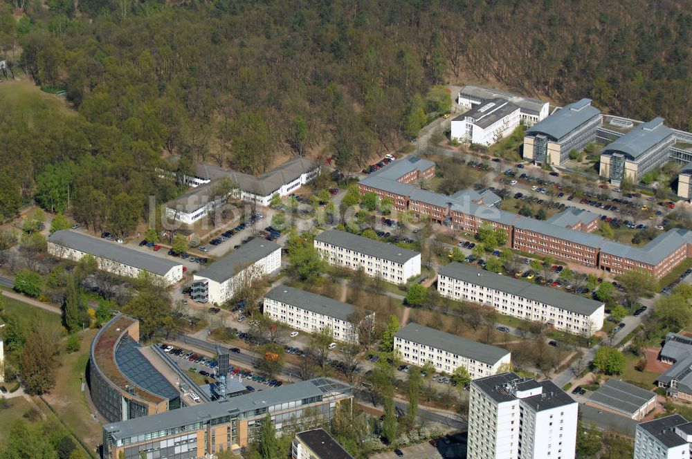 Luftbild POTSDAM - Hauptsitz des Landesbetrieb Straßenwesen Brandenburg (LS) an der Steinstraße 104-106 in 14480 Potsdam