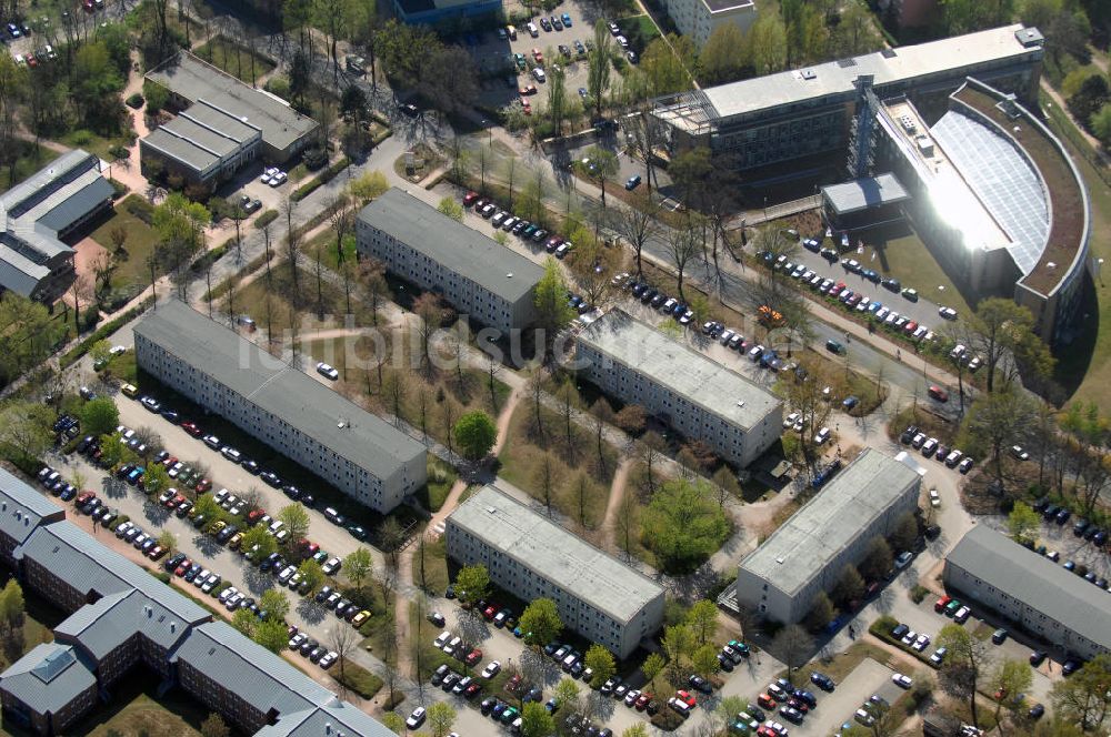 Luftbild POTSDAM - Hauptsitz des Landesbetrieb Straßenwesen Brandenburg (LS) an der Steinstraße 104-106 in 14480 Potsdam