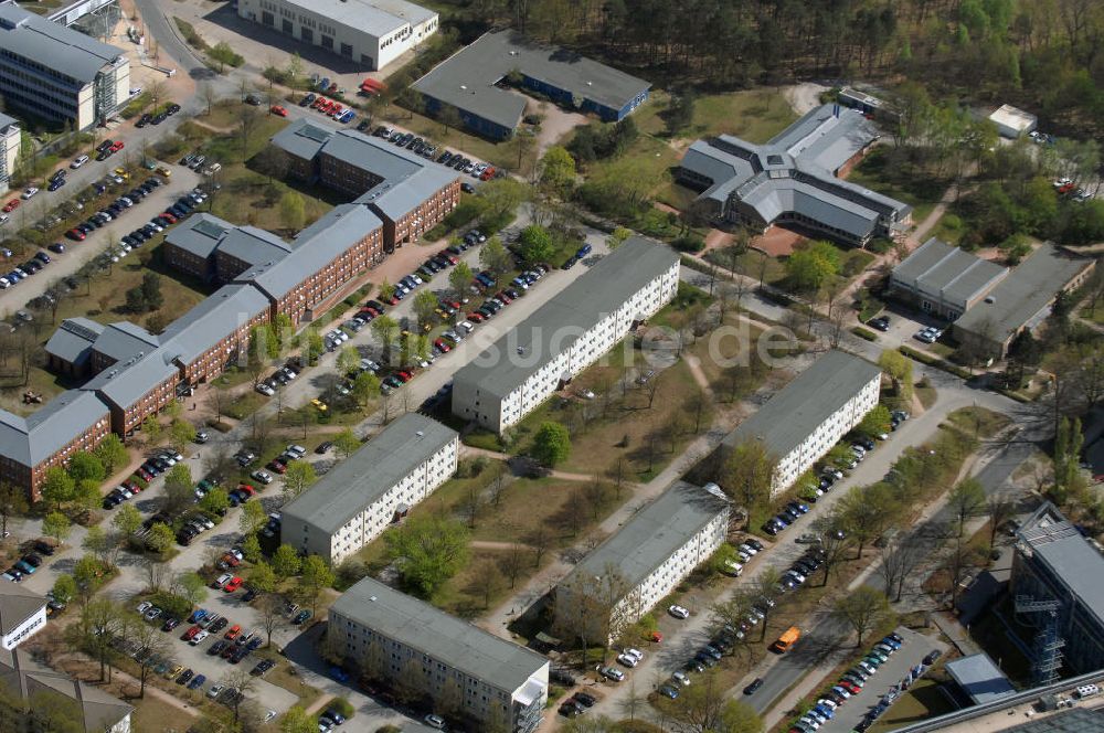 Luftbild POTSDAM - Hauptsitz des Landesbetrieb Straßenwesen Brandenburg (LS) an der Steinstraße 104-106 in 14480 Potsdam