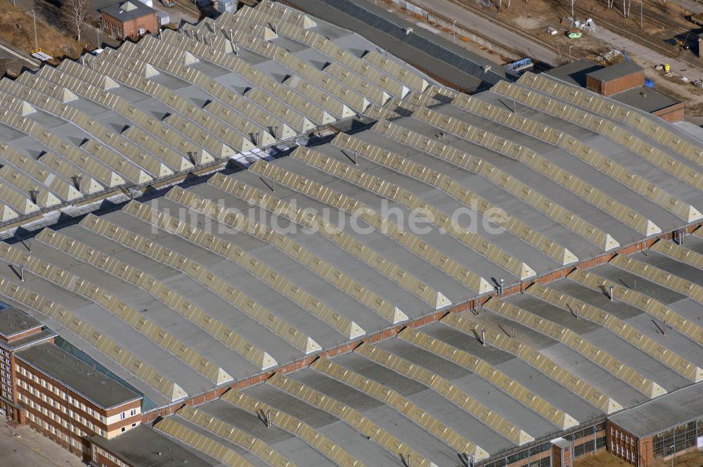 Luftbild Berlin - Hauptwerkstatt der S-Bahn Berlin-Schönerlinde