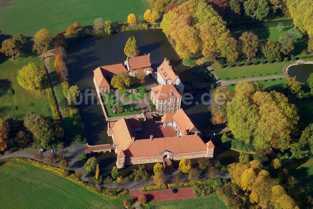 Luftbild Rinkerode - Haus Borg in Rinkerode