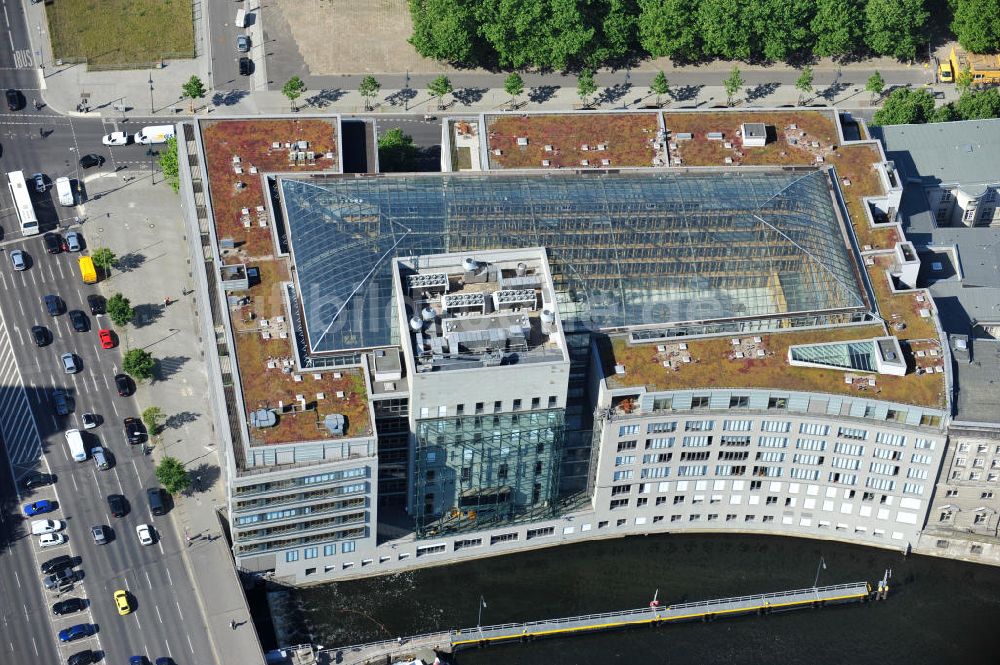 Berlin Mitte aus der Vogelperspektive: Haus der Deutschen Wirtschaft in Berlin-Mitte