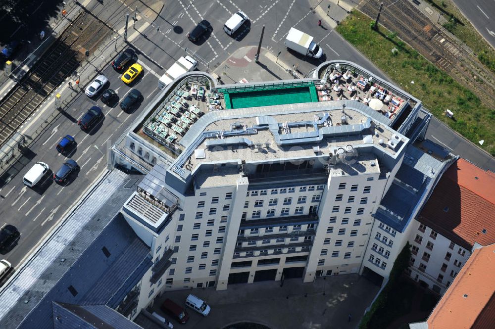 Berlin Mitte von oben - Haus der Einheit / ehemaligen Kaufhauses Jonaß in Mitte