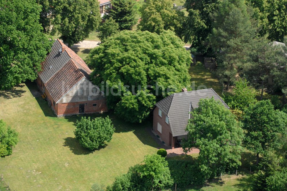 Luftbild Nausdorf - Haus und Hof in Nausdorf