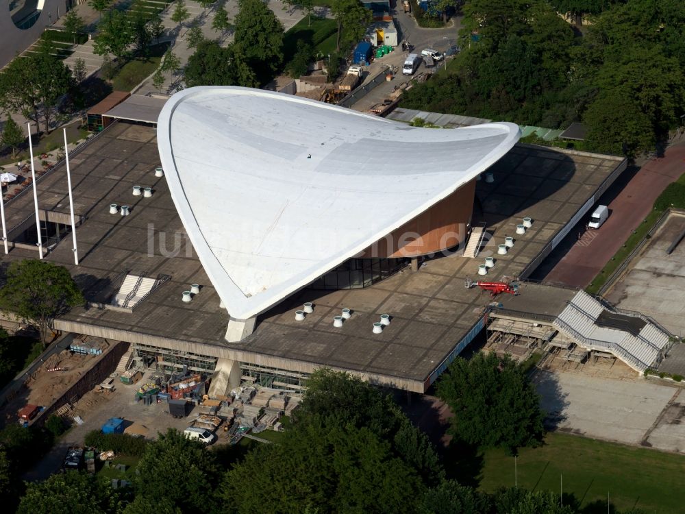 Berlin aus der Vogelperspektive: Haus der Kulturen der Welt in Berlin