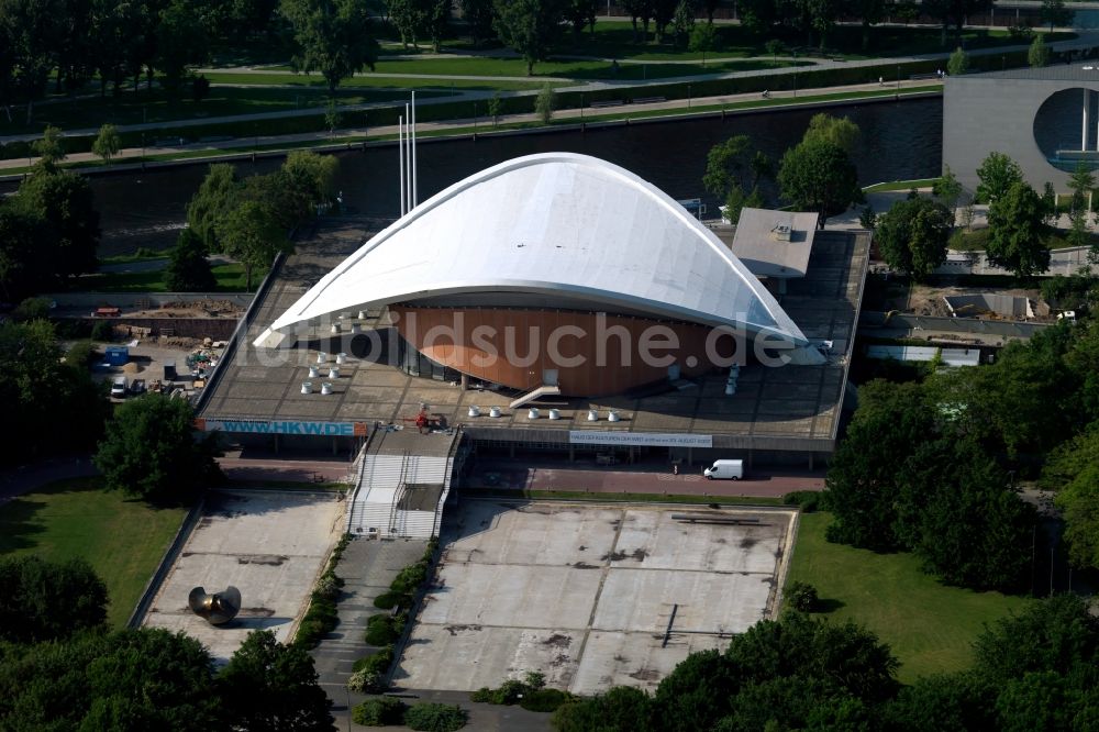 Luftbild Berlin - Haus der Kulturen der Welt in Berlin