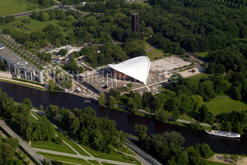 Luftbild Berlin - Haus der Kulturen der Welt in Berlin