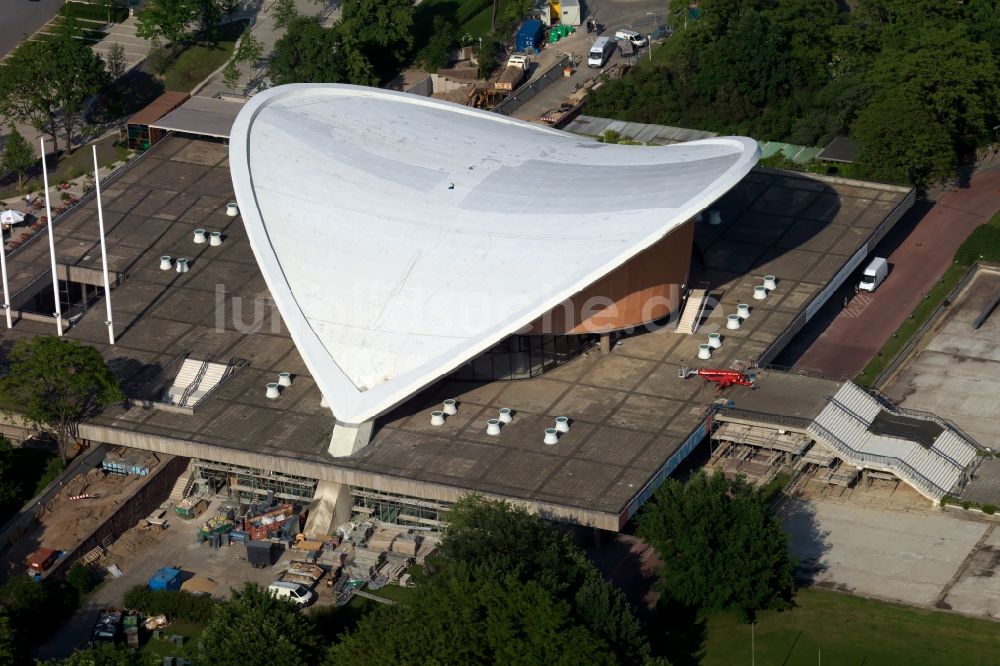 Luftaufnahme Berlin - Haus der Kulturen der Welt in Berlin