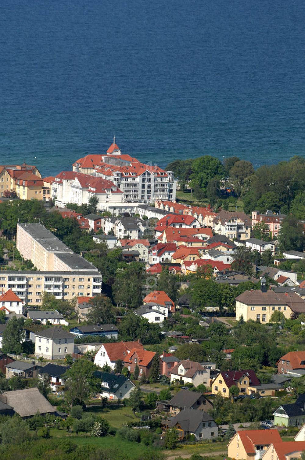 Luftaufnahme Kühlungsborn - Haus Meeresblick in Kühlungsborn