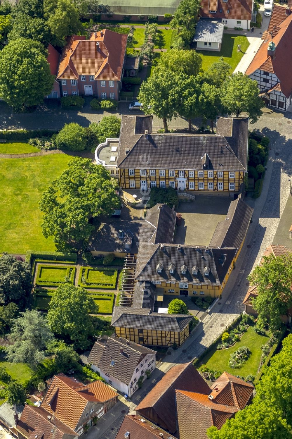 Luftbild Rietberg - Haus Münte in Rietberg im Bundesland Nordrhein-Westfalen