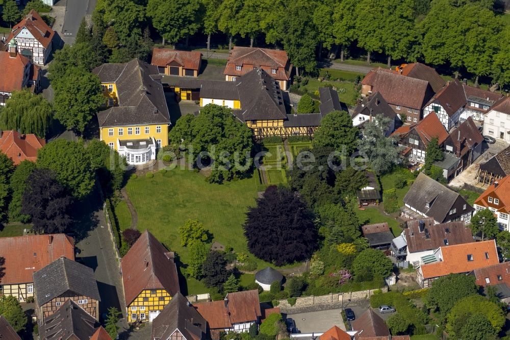 Luftaufnahme Rietberg - Haus Münte in Rietberg im Bundesland Nordrhein-Westfalen