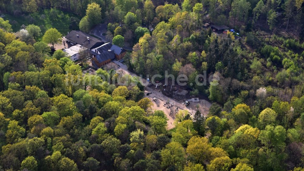 Bonn von oben - Haus der Natur in Bonn im Bundesland Nordrhein-Westfalen, Deutschland