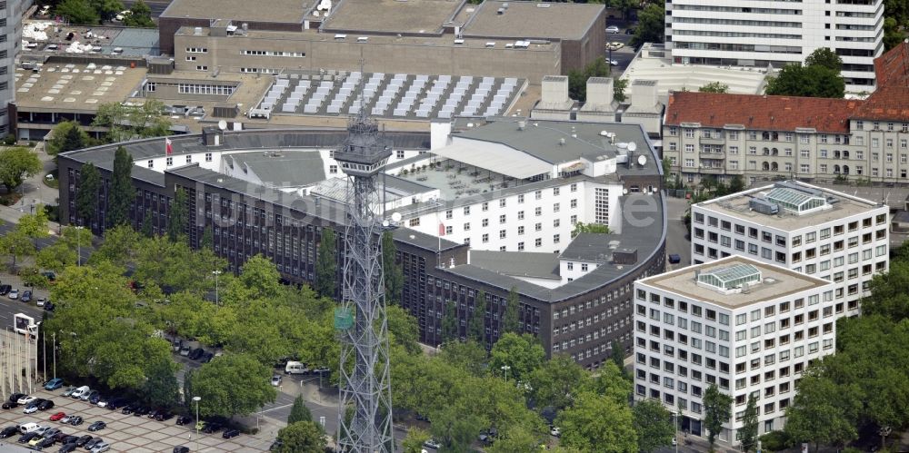 Berlin aus der Vogelperspektive: Haus des Rundfunks in Berlin-Westend