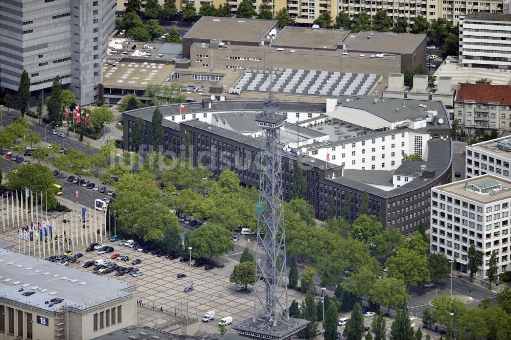 Luftbild Berlin - Haus des Rundfunks in Berlin-Westend