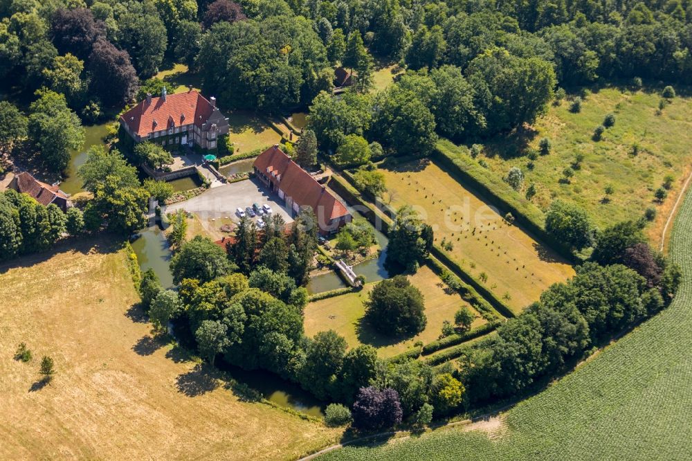 Luftbild Ahlen - Haus Vorhelm in Ahlen im Bundesland Nordrhein-Westfalen, Deutschland