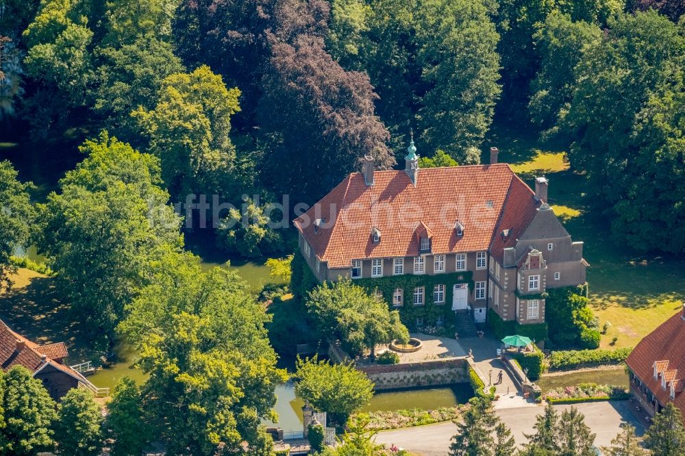 Luftaufnahme Ahlen - Haus Vorhelm in Ahlen im Bundesland Nordrhein-Westfalen, Deutschland