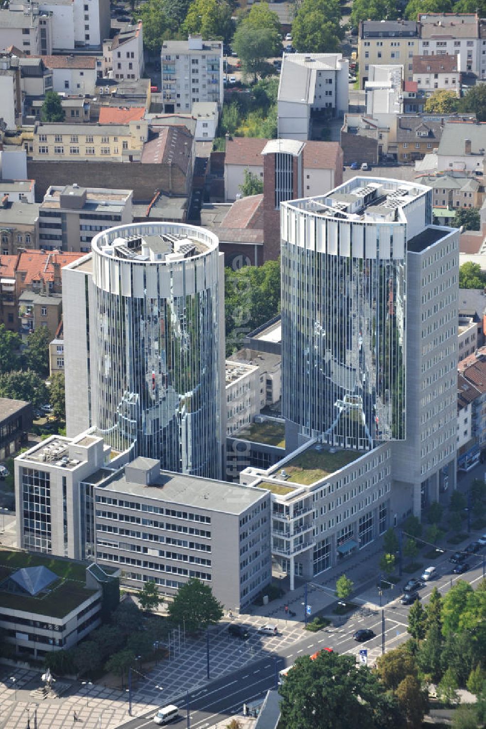 Luftbild Offenbach am Main - Haus der Wirtschaft / Technisches Rathaus ( Offenbach am Main )