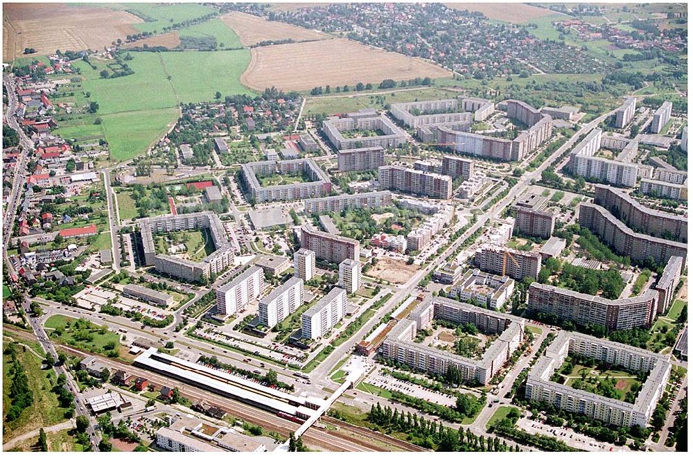 Berlin-Marzahn von oben - Havemann Strasse