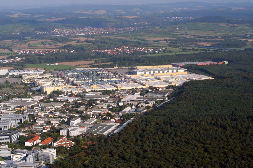 Luftbild Walldorf - Heidelberger Druckmaschinen