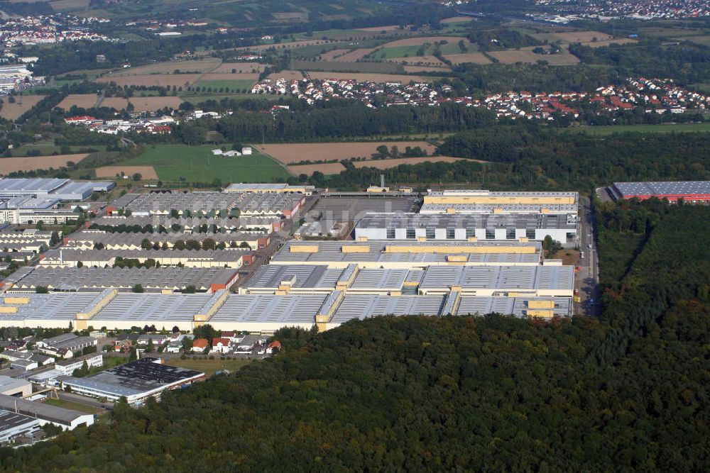 Luftaufnahme Walldorf - Heidelberger Druckmaschinen