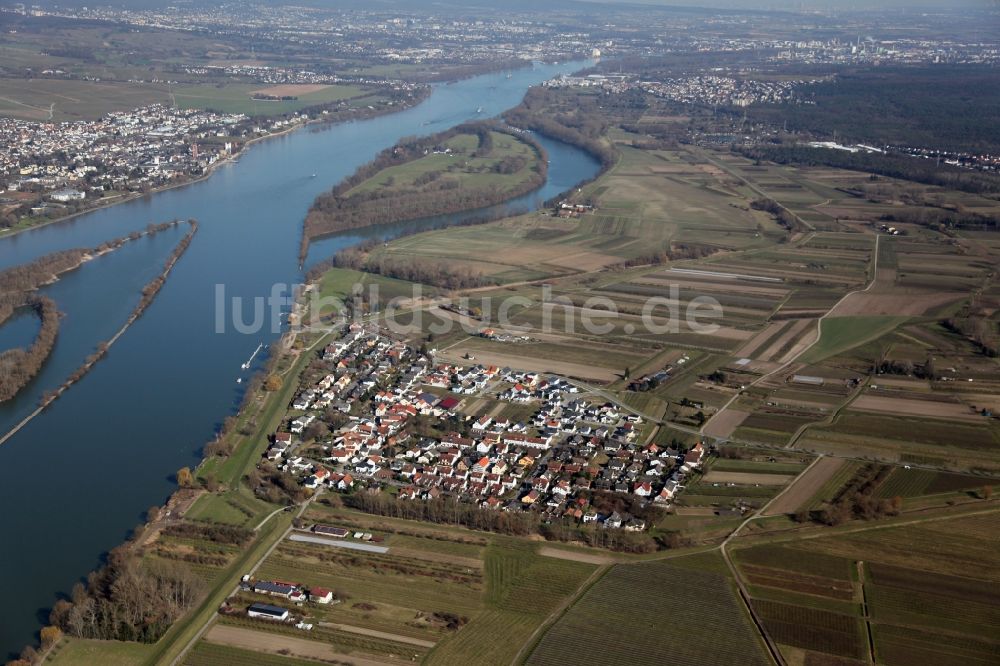 Luftaufnahme Heidesheim Heidenfahrt - Heidesheim Heidenfahrt im Bundesland Rheinland-Pfalz