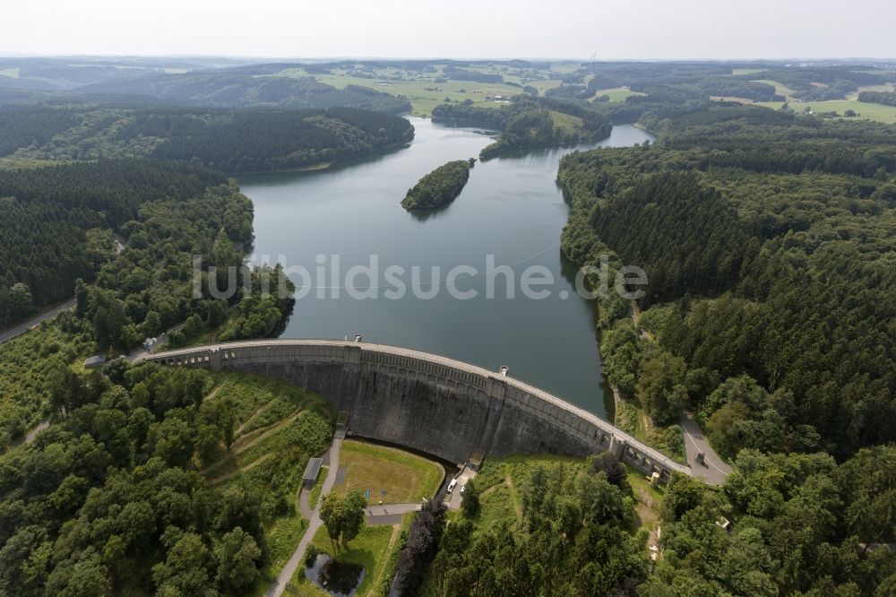 Ennepetal aus der Vogelperspektive: Heilenbecke- Talsperre bei Ennepetal im Bundesland Nordrhein-Westfalen