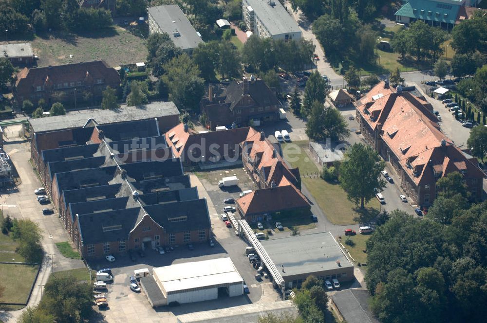 Luftbild Berlin - Heizkraftwerk Berlin-Buch