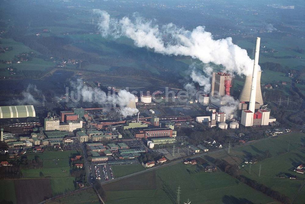 Ibbenbüren von oben - Heizkraftwerk Ibbenbüren