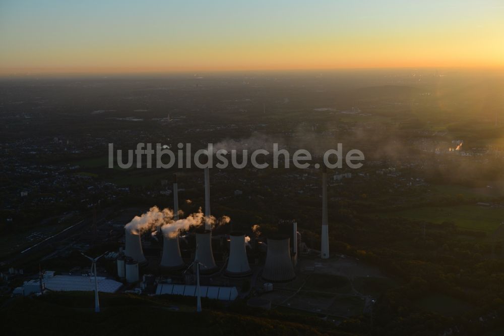 Gelsenkirchen aus der Vogelperspektive: Heizkraftwerke der E.ON Kraftwerke GmbH in Gelsenkirchen im Bundesland Nordrhein-Westfalen