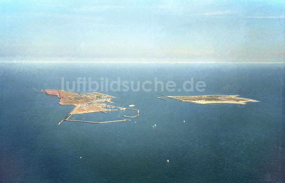 Helgoland von oben - Helgoland