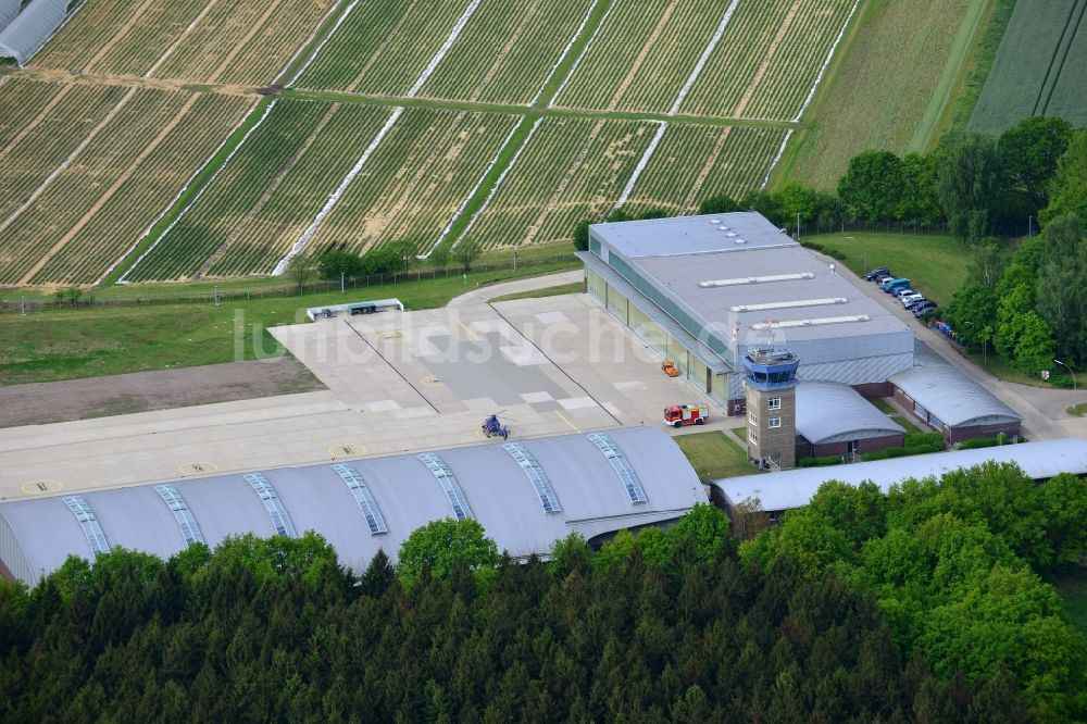 Luftaufnahme Fuhlendorf - Helikopter- Landeplatz in Fuhlendorf im Bundesland Schleswig-Holstein