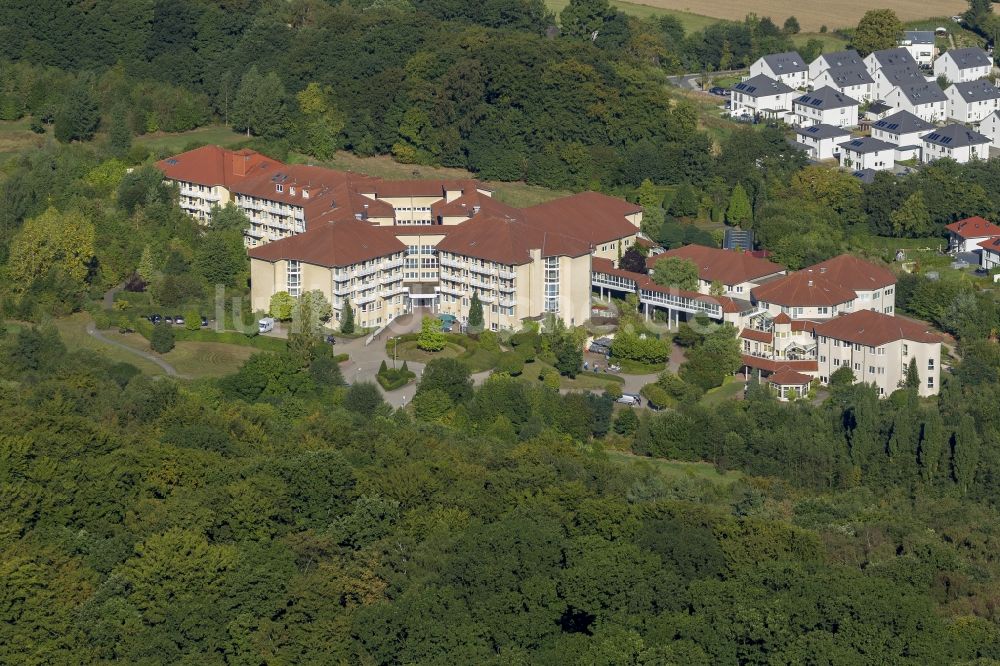 Luftaufnahme Hattingen - Helios Klinik Hattingen bei Hattingen im Ruhrgebiet in Nordrhein-Westfalen