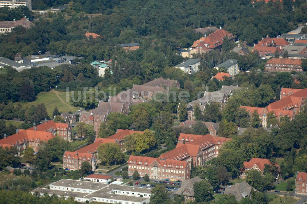 Luftaufnahme Berlin - Helios Klinikum in Berlin-Buch