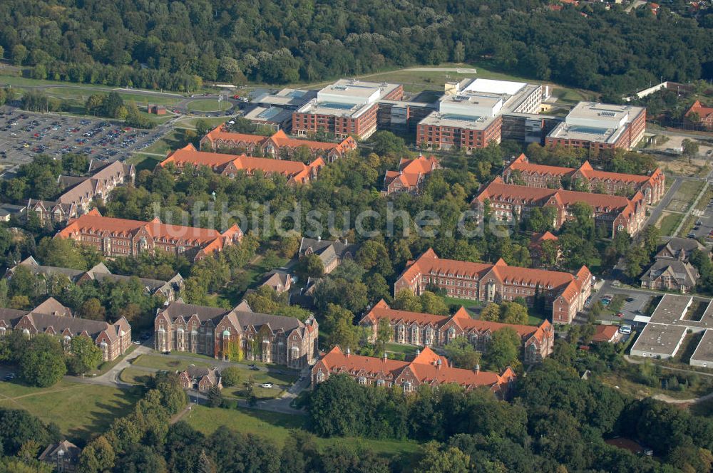 Luftbild Berlin - Helios Klinikum Berlin-Buch