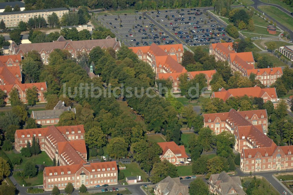 Luftbild Berlin - Helios Klinikum Berlin-Buch