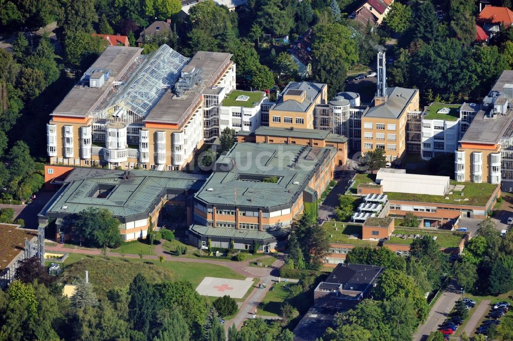 Berlin aus der Vogelperspektive: HELIOS Klinikum Emil von Behring in Berlin