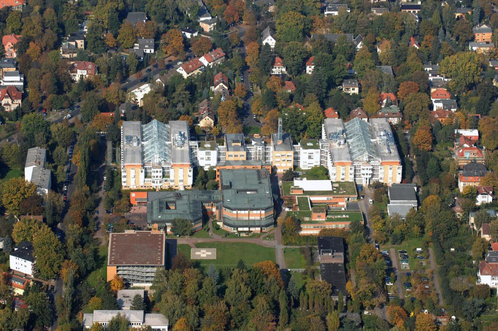 Luftbild Berlin - HELIOS Klinikum Emil von Behring in Berlin-Zehlendorf