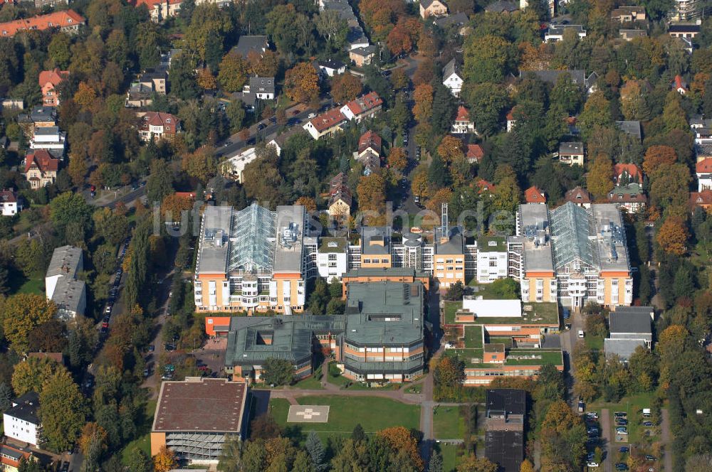 Berlin aus der Vogelperspektive: HELIOS Klinikum Emil von Behring in Berlin-Zehlendorf