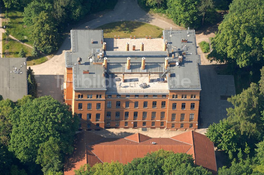 Luftbild Potsdam - Helmert-Haus Bibliothek des Wissenschaftsparks Albert Einstein