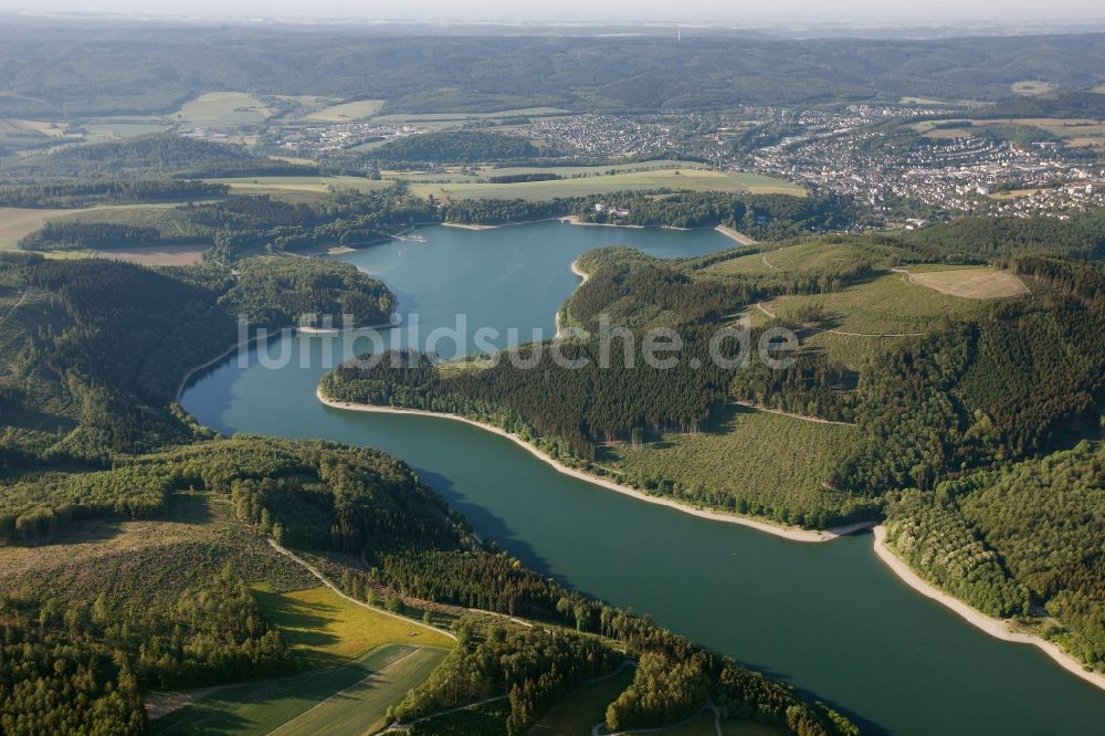 Luftbild Meschede - Hennesee bei Meschede im Bundesland Nordrhein-Westfalen