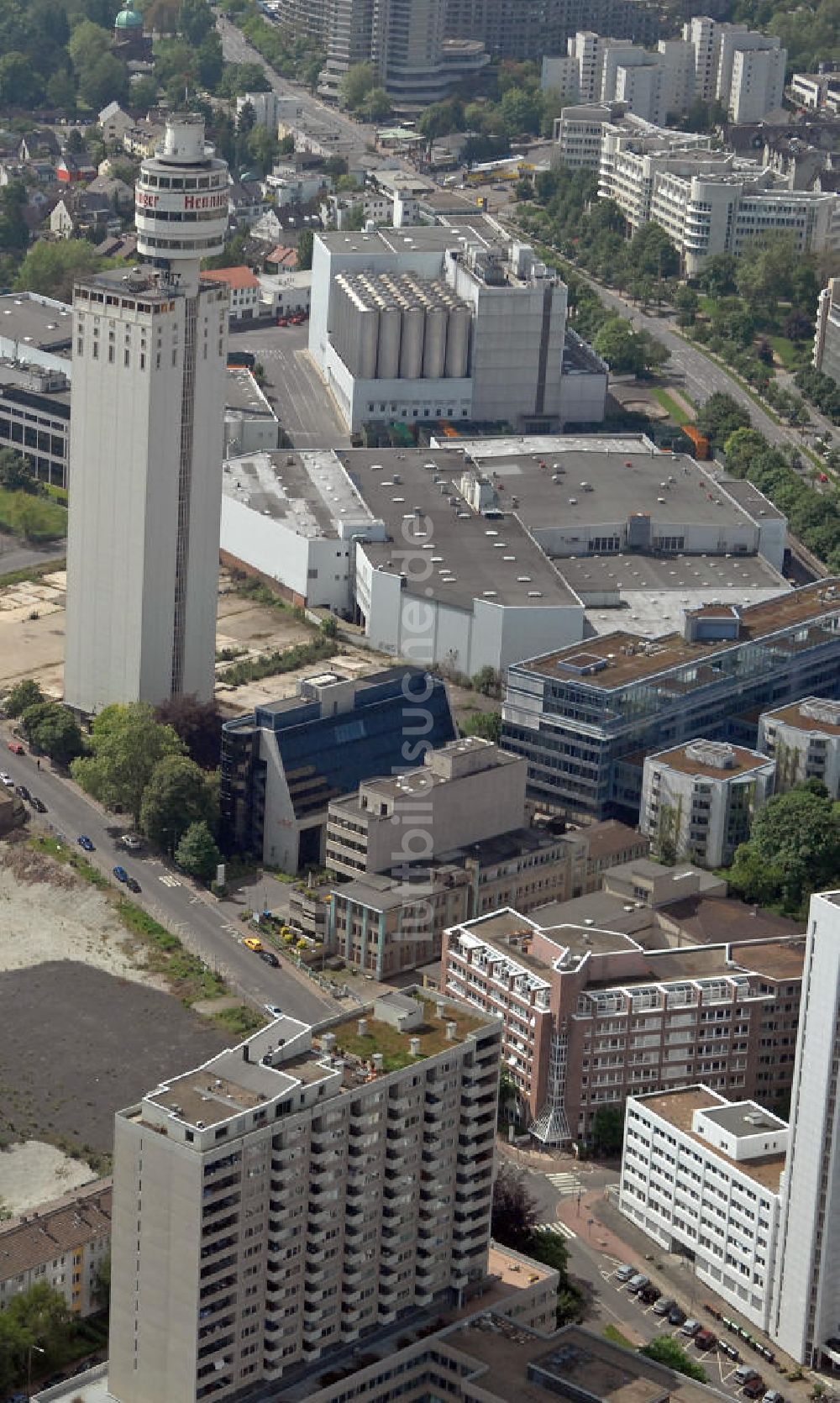 Luftbild Frankfurt am Main - Henninger Turm