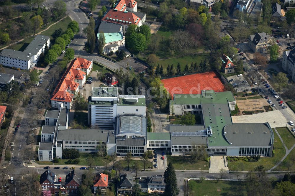 Luftbild Berlin Dahlem - Henry Ford Bau Freie Universität Berlin