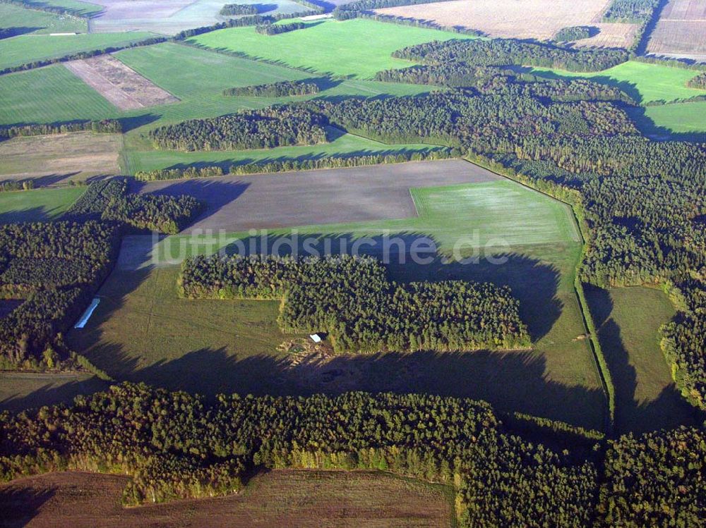 Preetz aus der Vogelperspektive: Herbstlandschaft