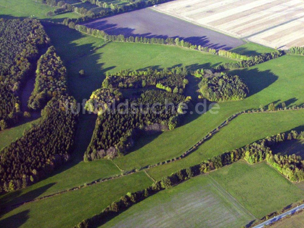 Luftbild Preetz - Herbstlandschaft