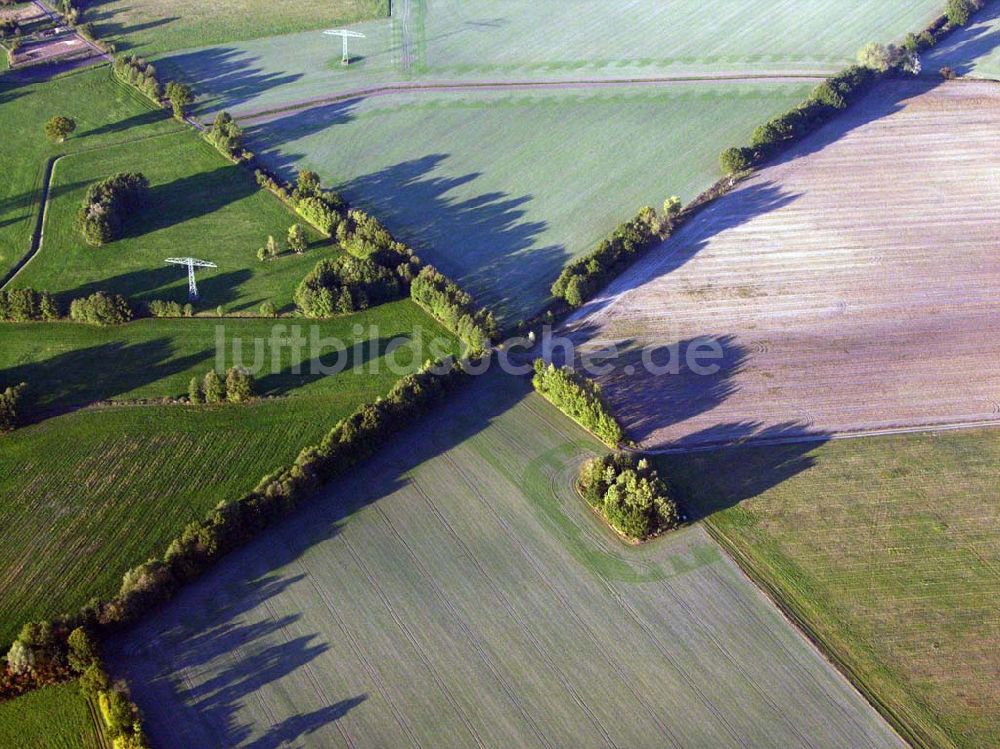 Luftbild Preetz - Herbstlandschaft