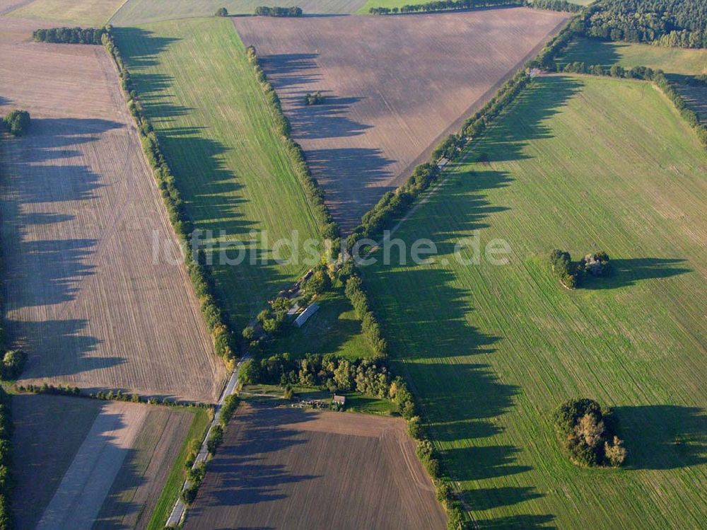 Preetz aus der Vogelperspektive: Herbstlandschaft