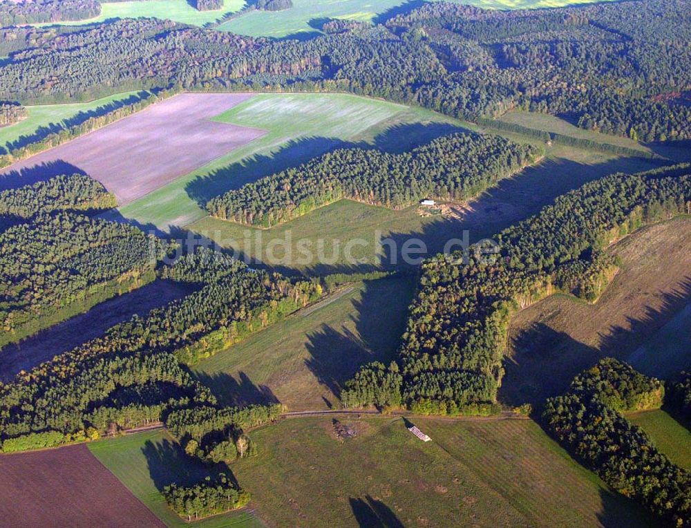 Preetz aus der Vogelperspektive: Herbstlandschaft